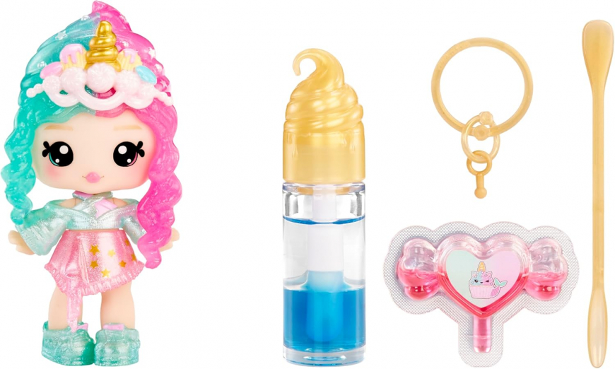 Yummiland Lip Gloss Mystery Flavor Color Change Phoebe Frappe doll
