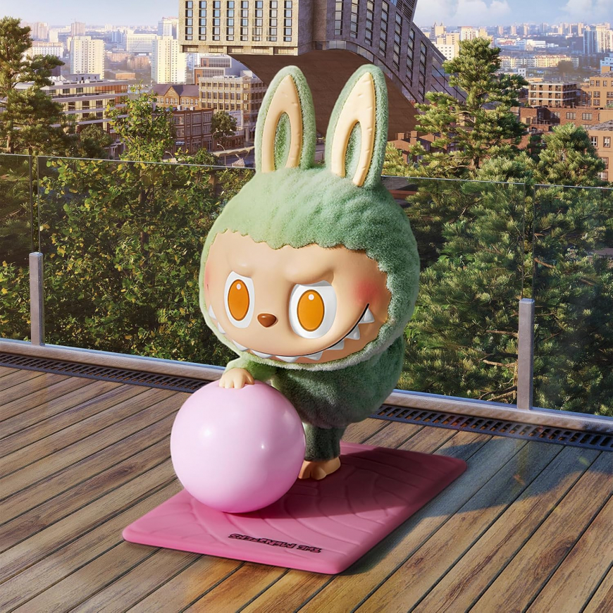 POP MART Labubu Lazy Yoga Series Figures
