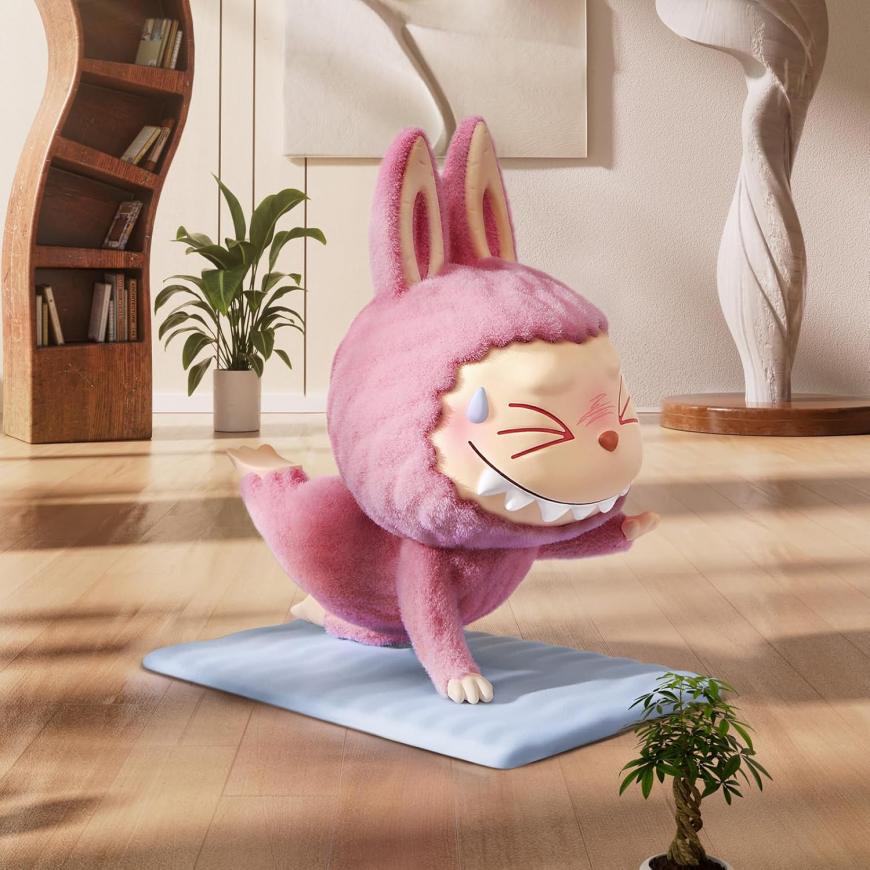 POP MART Labubu Lazy Yoga Series Figures