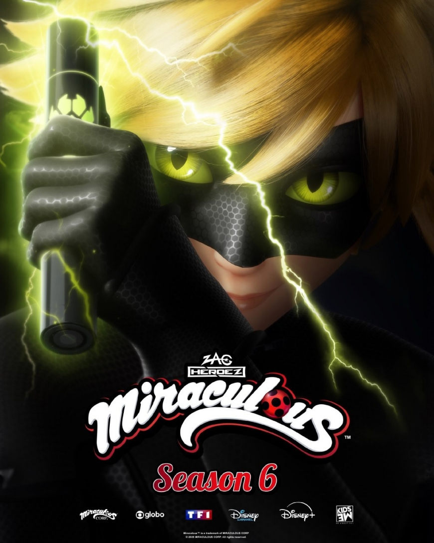 Season 6 of Miraculous: Tales of Ladybug & Cat Noir premieres on Disney+ on July 2, with eight episodes available to stream.