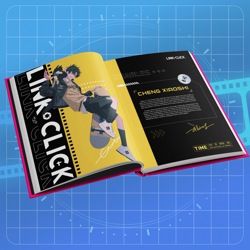 The Art of Link Click: Moments art book in english