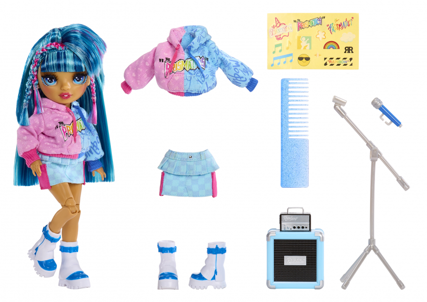 Rainbow High Junior High RockBand Skyler doll