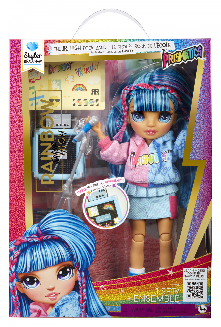 Rainbow High Junior High RockBand Skyler doll