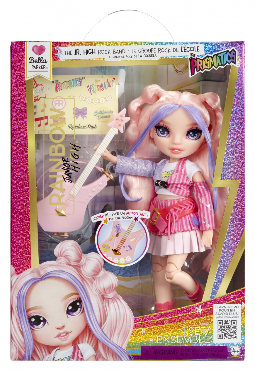 Rainbow High Junior High RockBand Bella doll
