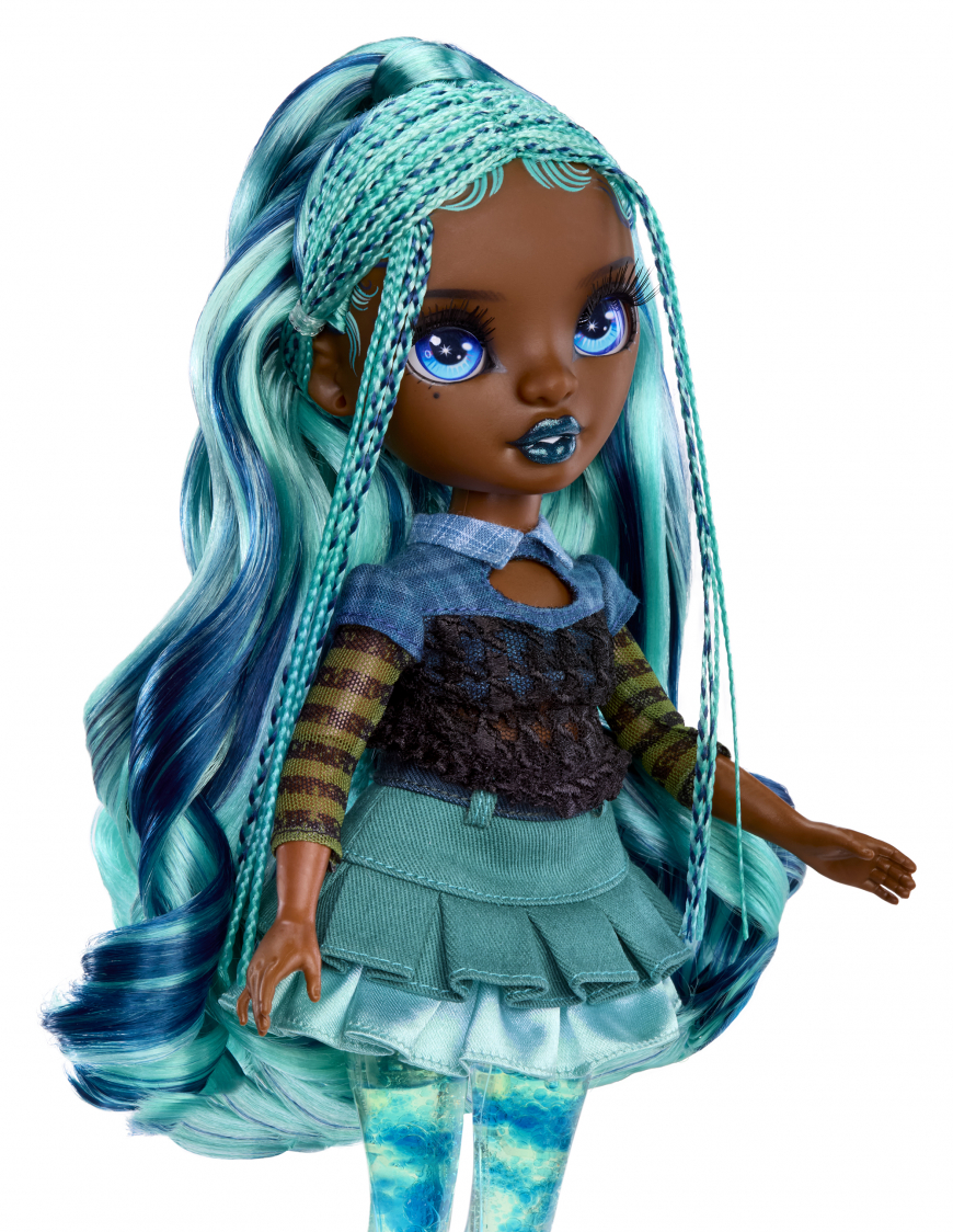 New Rainbow High Sparkle & Shine doll Misty teal blue