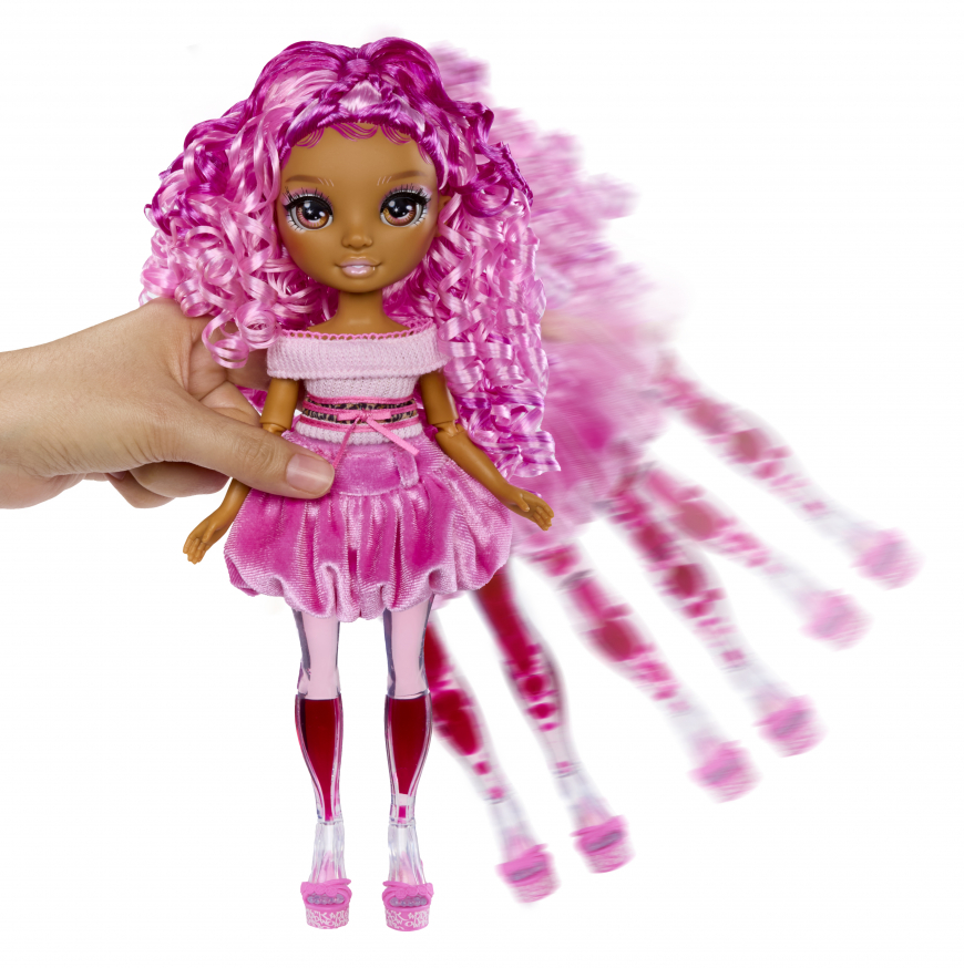 New Rainbow High Sparkle & Shine doll Leilani pink