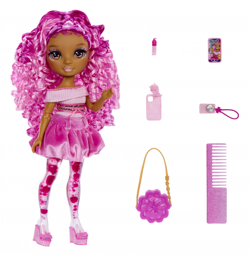 New Rainbow High Sparkle & Shine doll Leilani pink