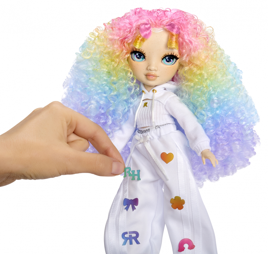 Rainbow High Air Brush & Create Grey Eyes doll