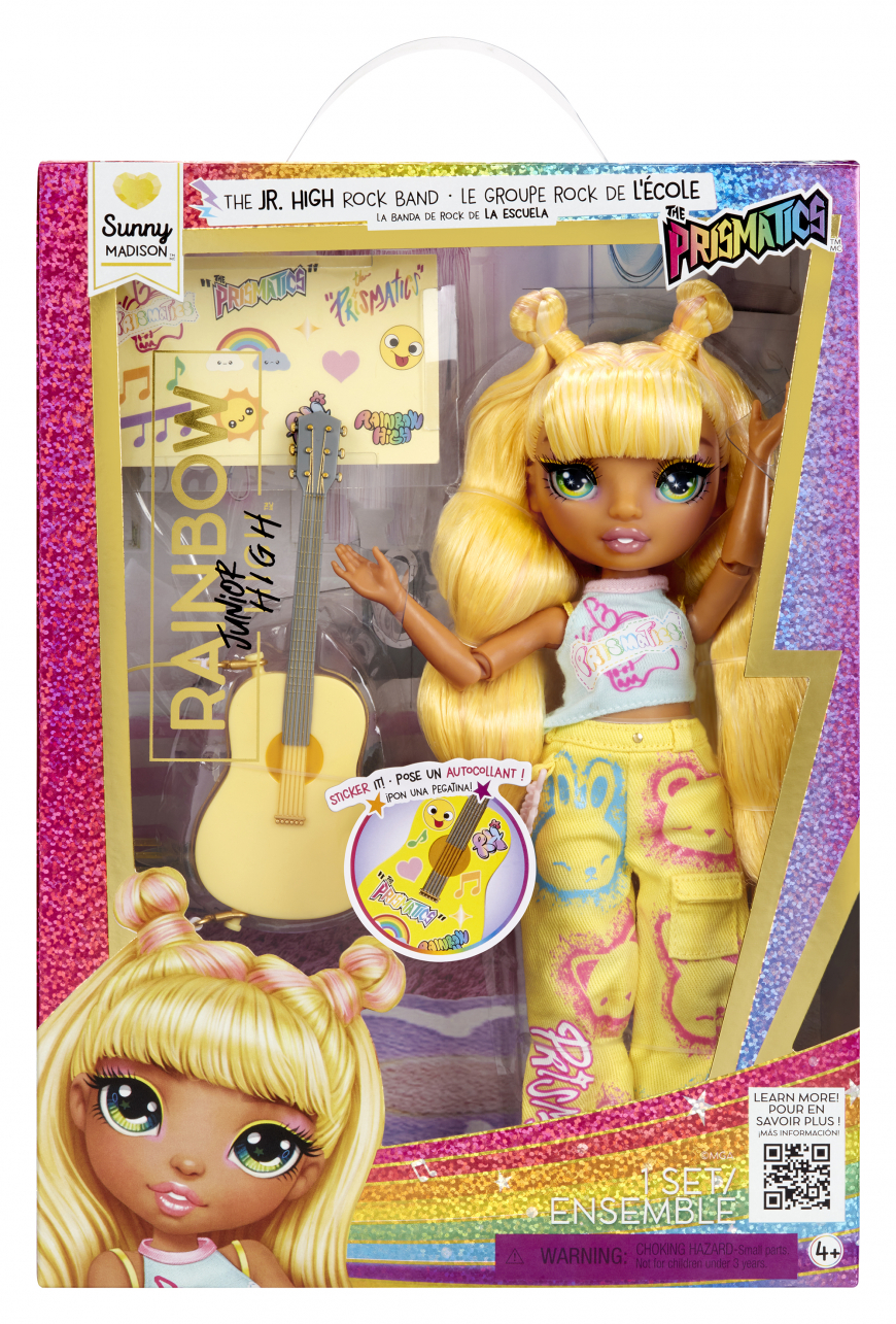 Rainbow High Junior High RockBand Sunny doll