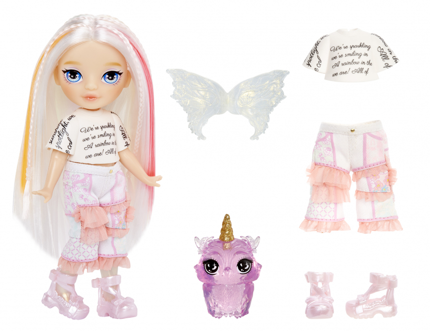 Rainbow High Littles Rainbow Fantasy Fairies Opal doll