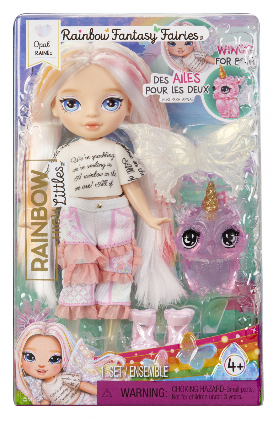 Rainbow High Littles Rainbow Fantasy Fairies Opal doll