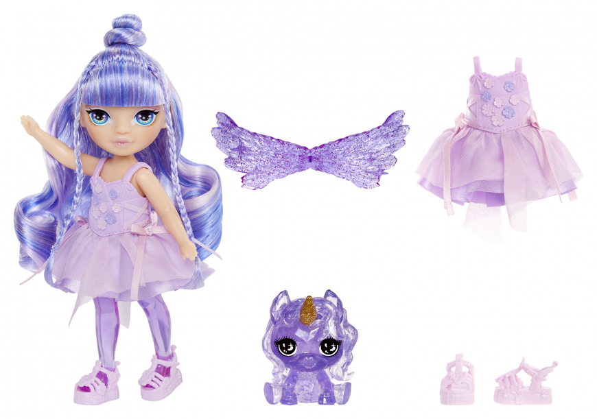 Rainbow High Littles Rainbow Fantasy Fairies Amethyst (purple) doll