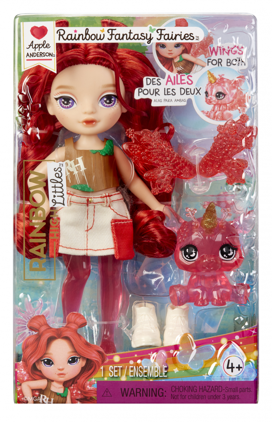 Rainbow High Littles Rainbow Fantasy Fairies Apple (red) doll