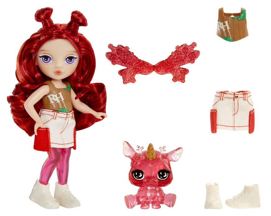 Rainbow High Littles Rainbow Fantasy Fairies Apple (red) doll
