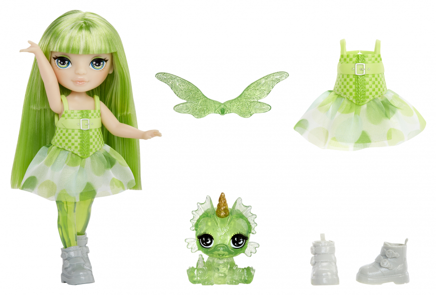 Rainbow High Littles Rainbow Fantasy Fairies Emerald (green) doll