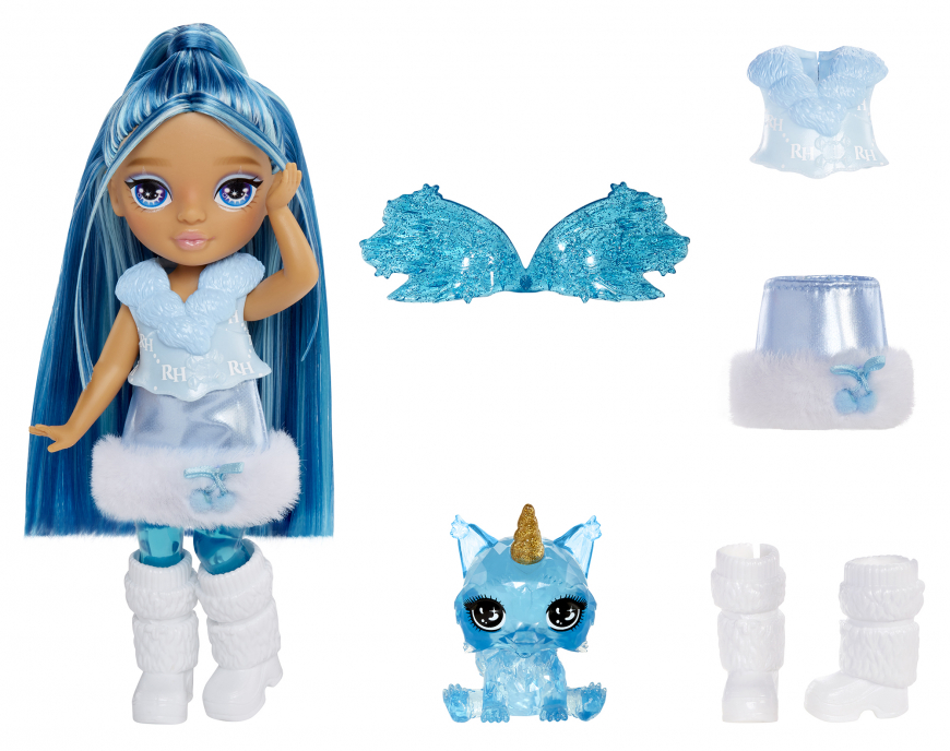Rainbow High Littles Rainbow Fantasy Fairies Sapphire (blue) doll