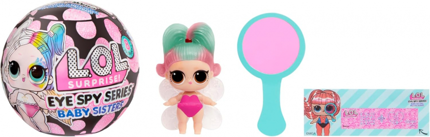 LOL Surprise Eye Spy Baby Sisters dolls 2025