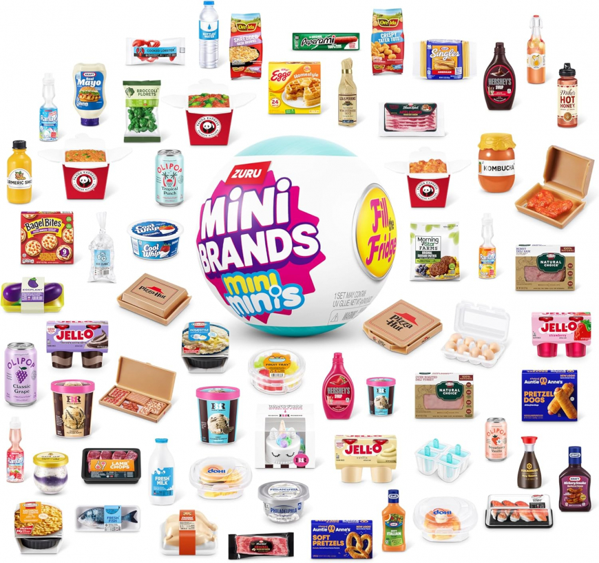 Mini Brands Fill The Fridge Mini Minis Series 1