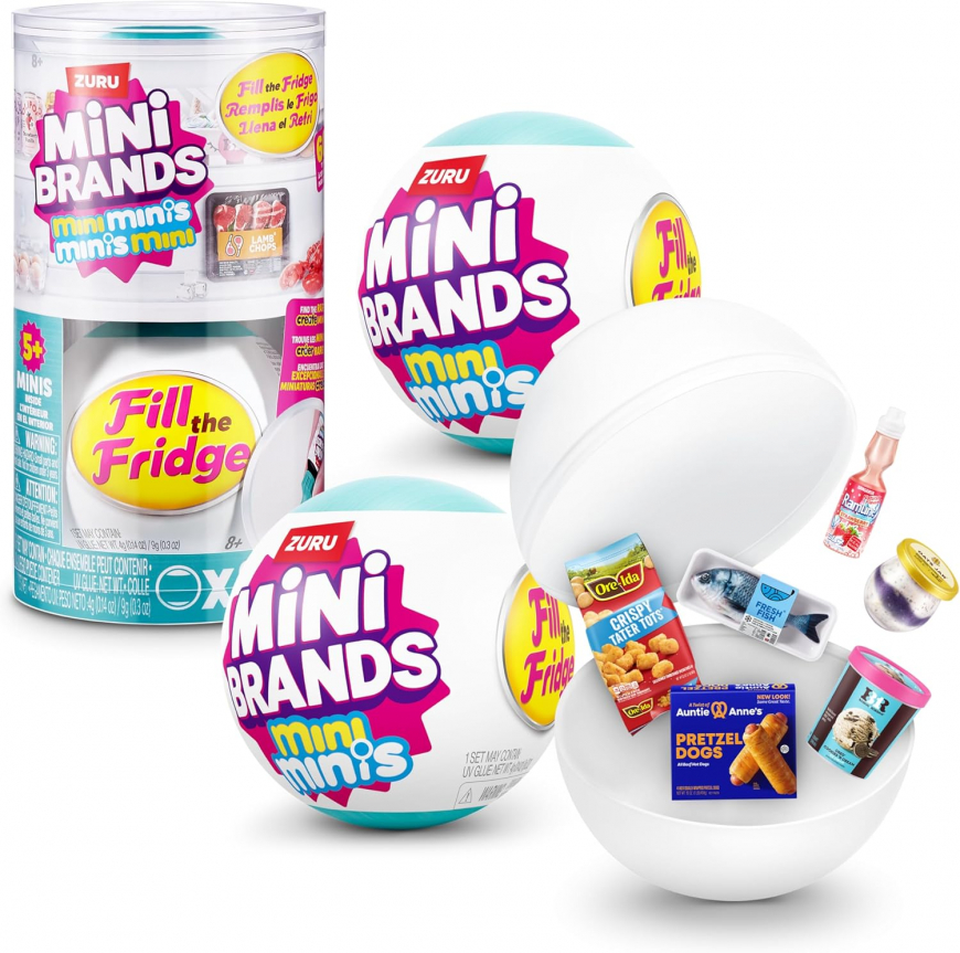 Mini Brands Fill The Fridge Mini Minis Series 1