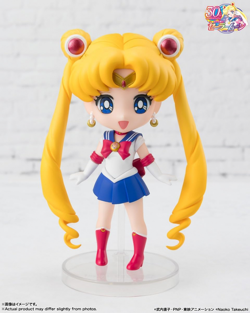 Figuarts mini Sailor Moon Crystal Star Compact and Black Lady figures