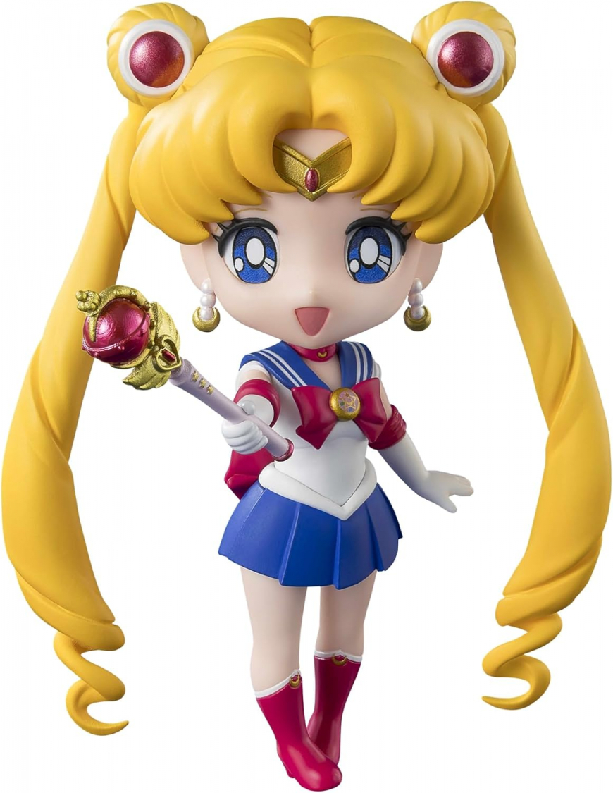 Figuarts mini Sailor Moon Crystal Star Compact and Black Lady figures