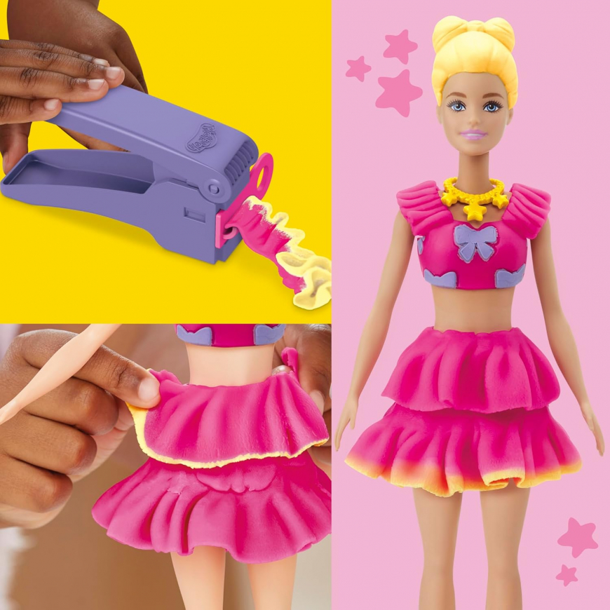 Play-Doh Barbie Ruffles And Bows Set