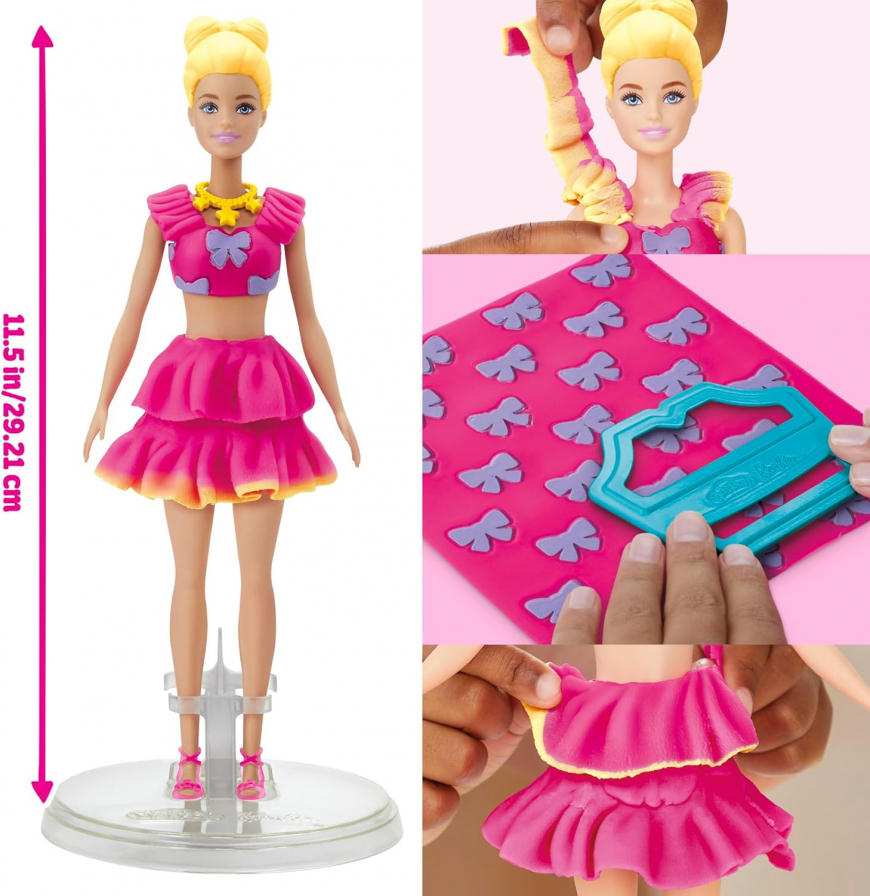 Play-Doh Barbie Ruffles And Bows Set