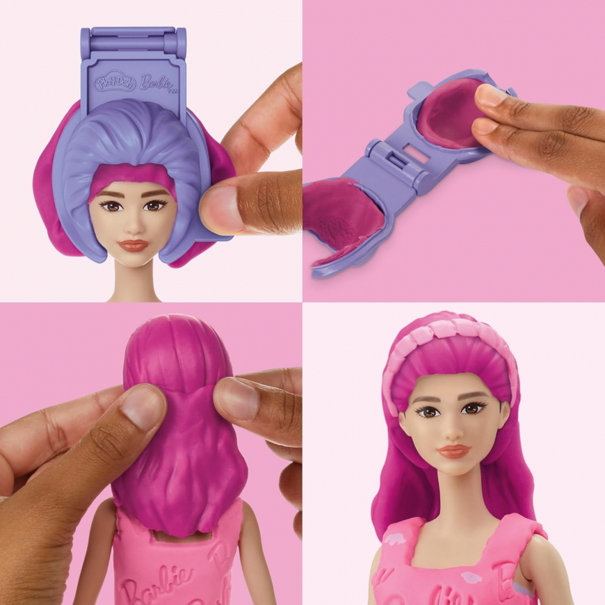 Play-Doh Barbie Hearts And Hair Set