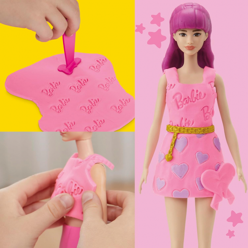 Play-Doh Barbie Hearts And Hair Set
