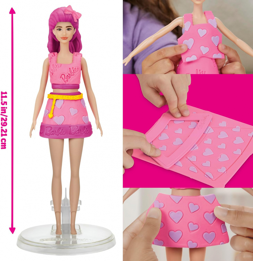 Play-Doh Barbie Hearts And Hair Set