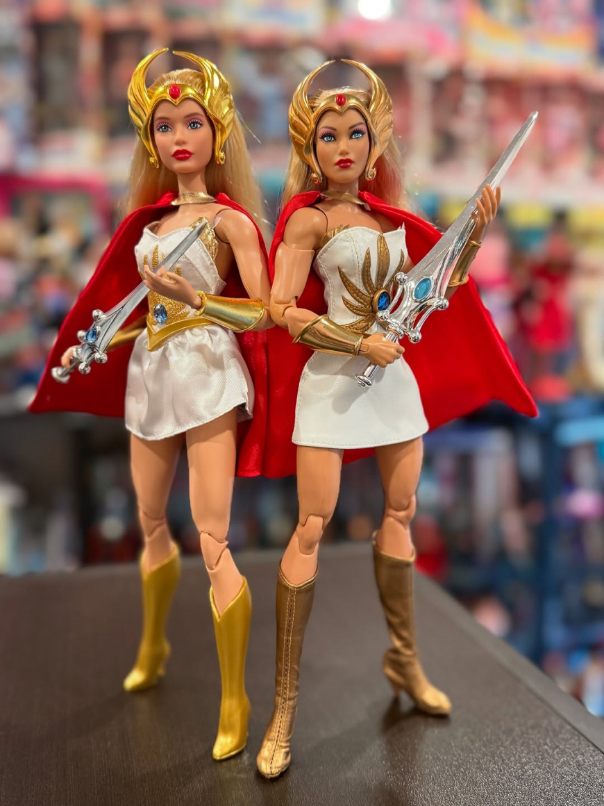Barbie Signature Masters of the Universe Princess of Power She-Ra Doll 2025 in real life photos