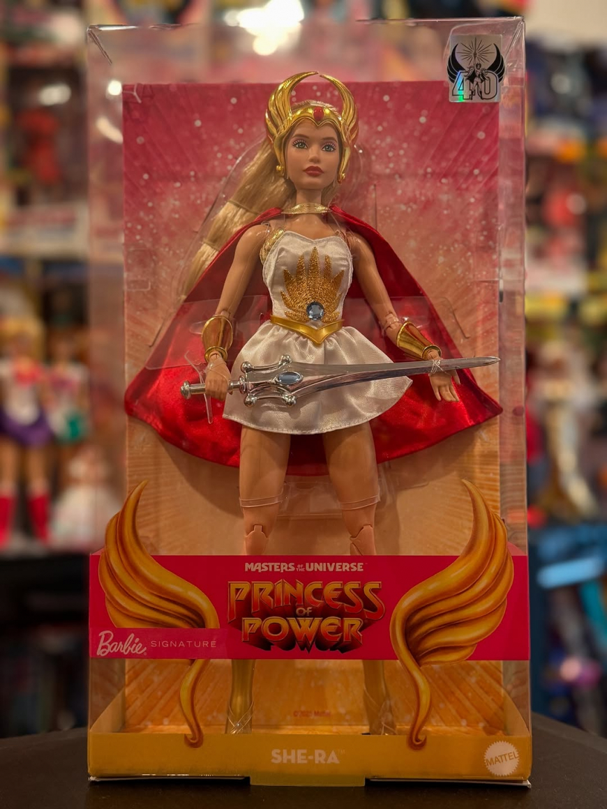 Barbie Signature Masters of the Universe Princess of Power She-Ra Doll 2025 in real life photos