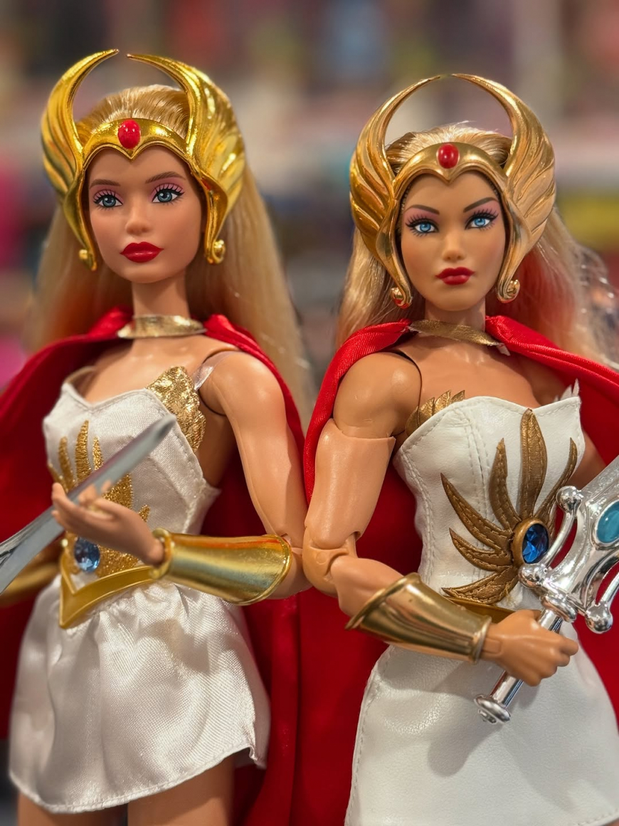 Barbie Signature Masters of the Universe Princess of Power She-Ra Doll 2025 in real life photos