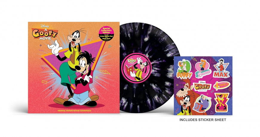 A Goofy Movie Special edition collector Splatter vinyl soundtrack