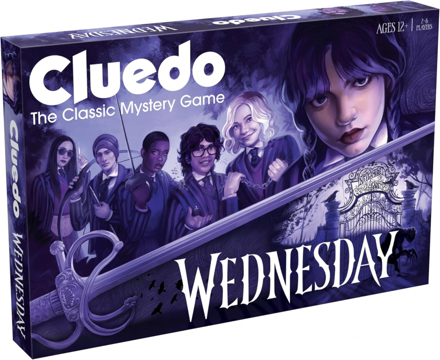 Wednesday Cluedo classic board game