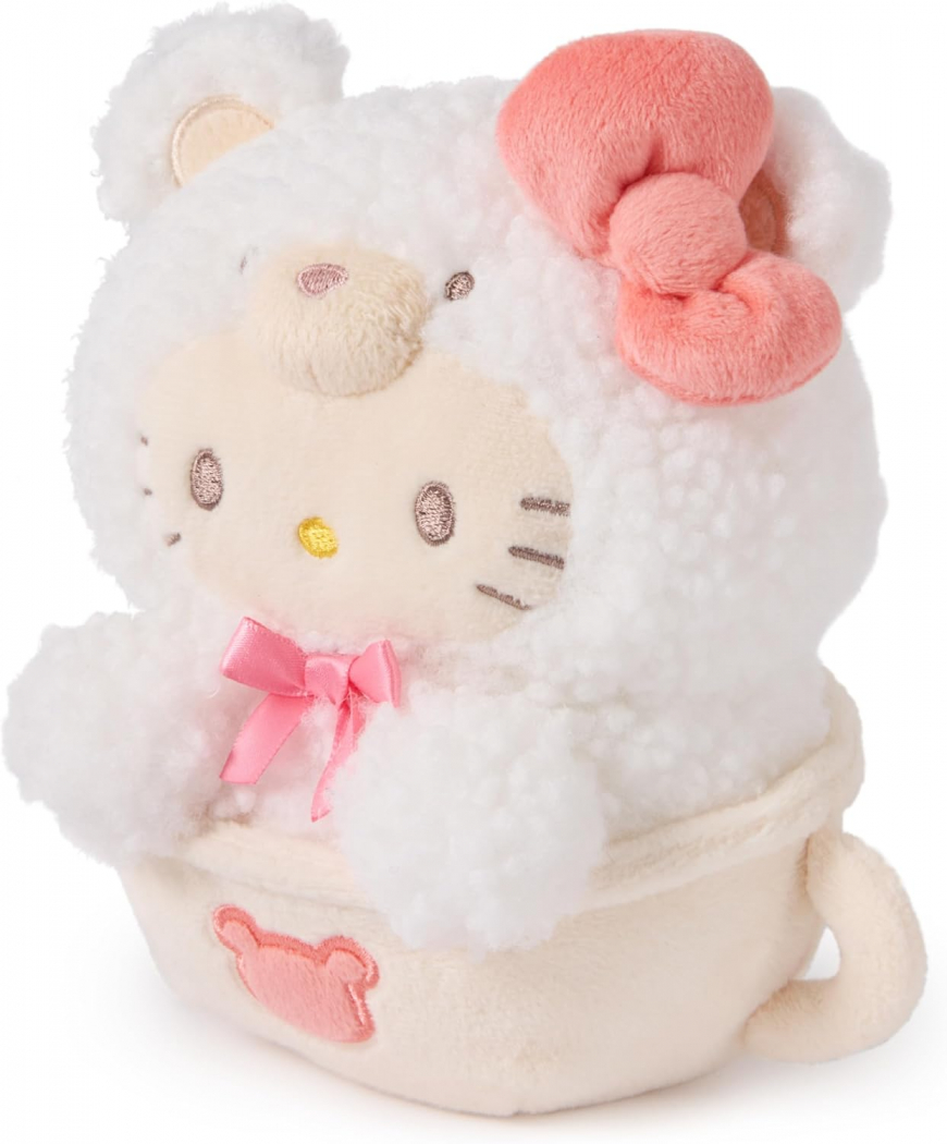Hello Kitty Café Latte Teddy Bear Plush from GUND