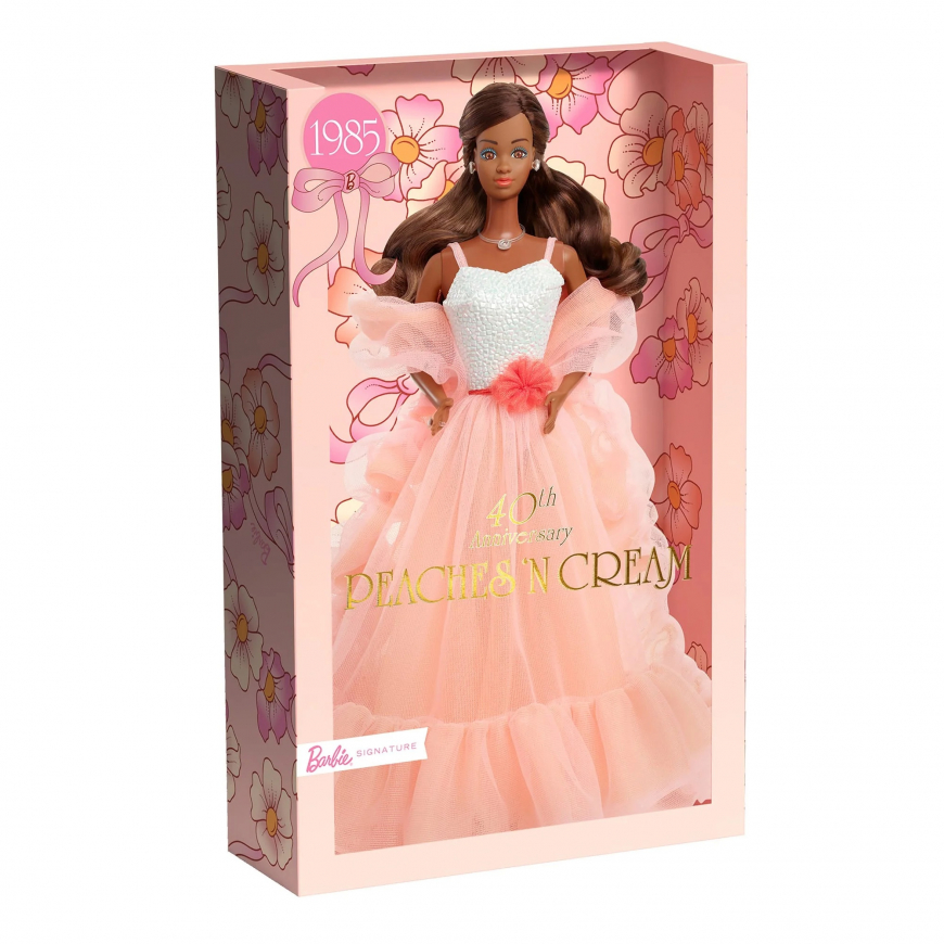 Barbie Signature Peaches 'n Cream 2025 Brown Hair doll JLK87