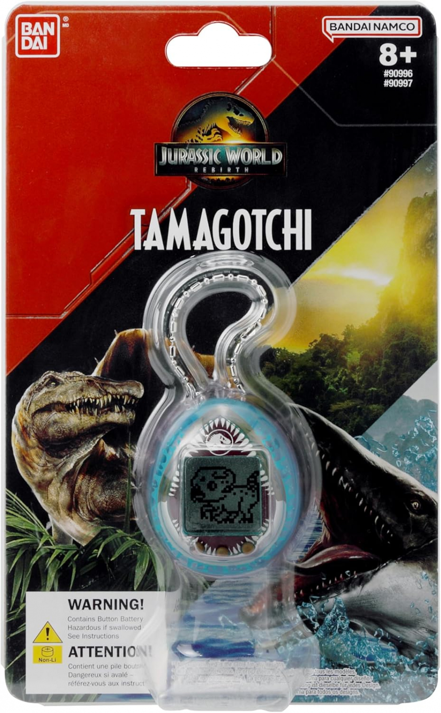 Tamagotchi Nano x Jurassic World Rebirth Mosasaurus