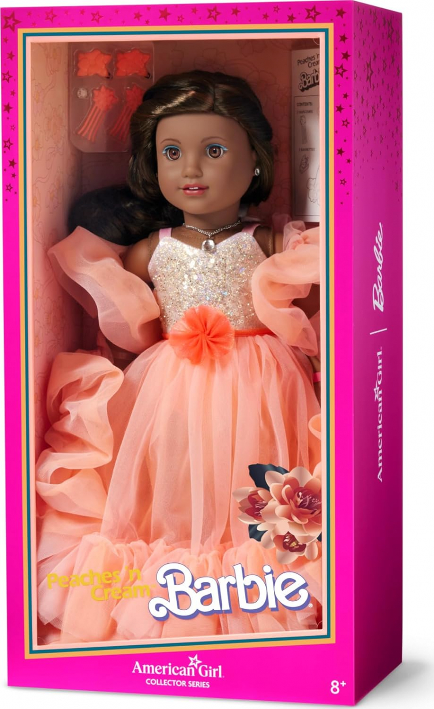 American Girl Barbie Peaches ’n Cream Collector Doll Brunette Hair