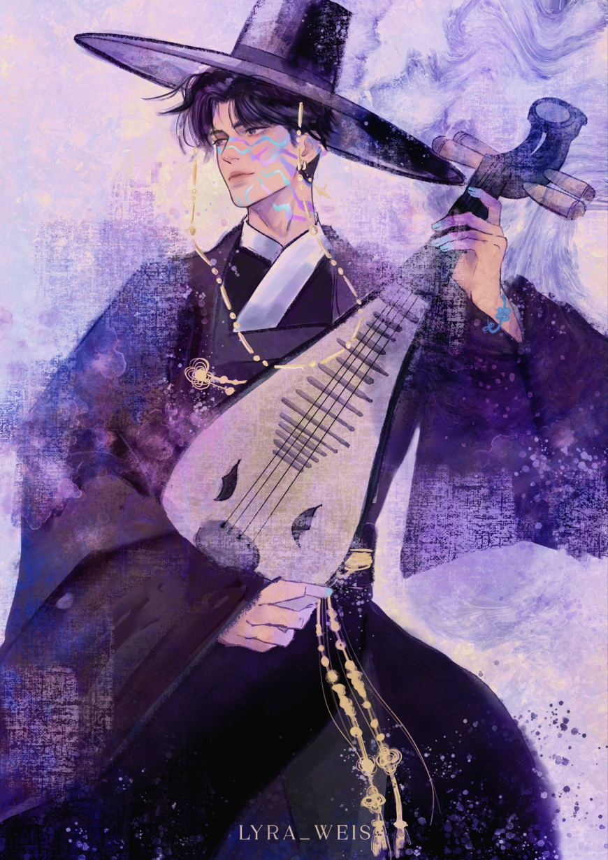 KPop Demon Hunters Jinu fan art Jinu's salvation