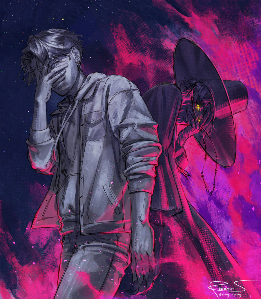 KPop Demon Hunters Jinu illustration