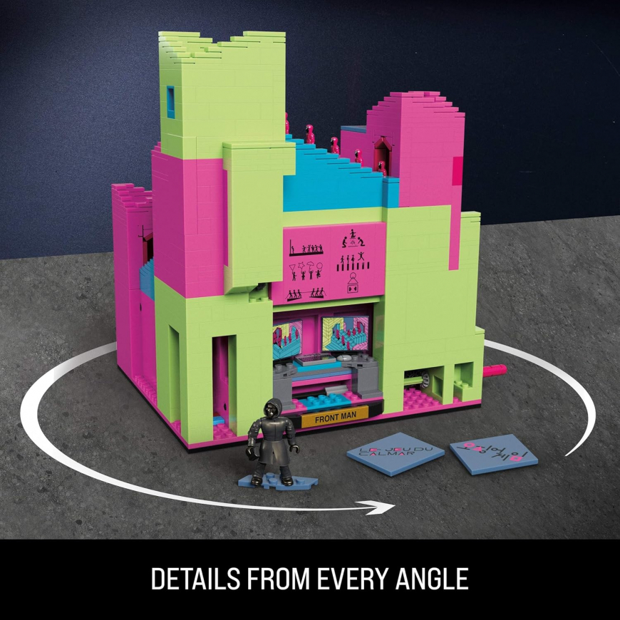 Netflix Squid Game Staircase collector building set from MEGA