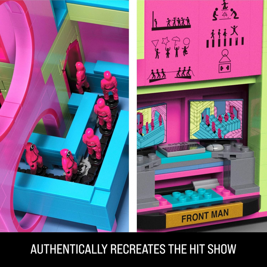 Netflix Squid Game Staircase collector building set from MEGA