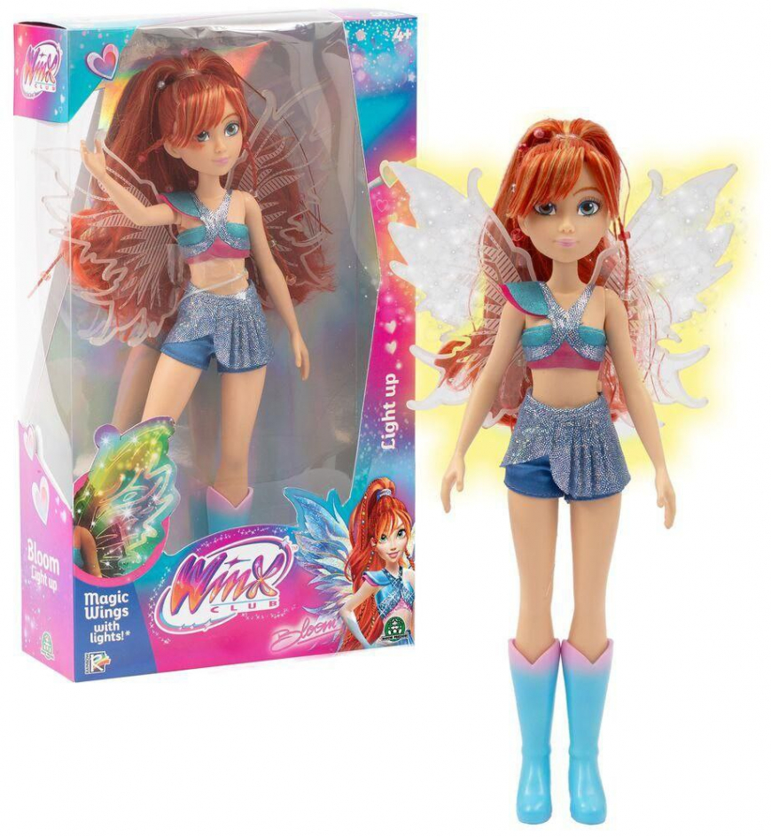 Winx Club Reboot Light Up Bloom doll