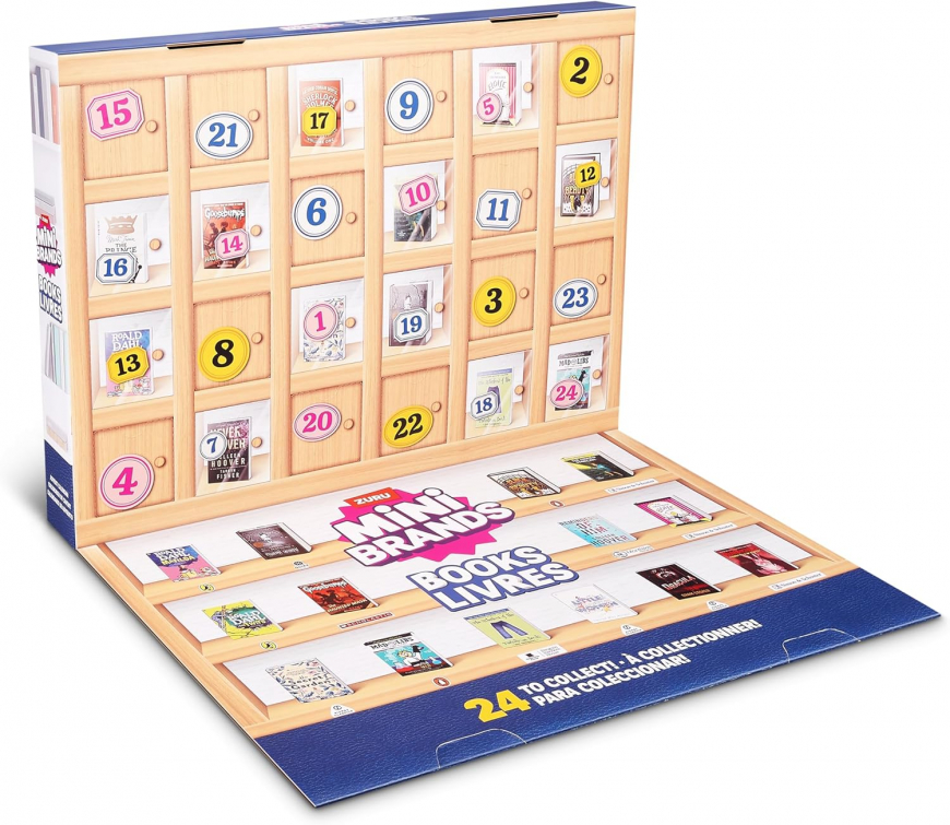 Mini Brands Books Advent Calendar by ZURU 2025