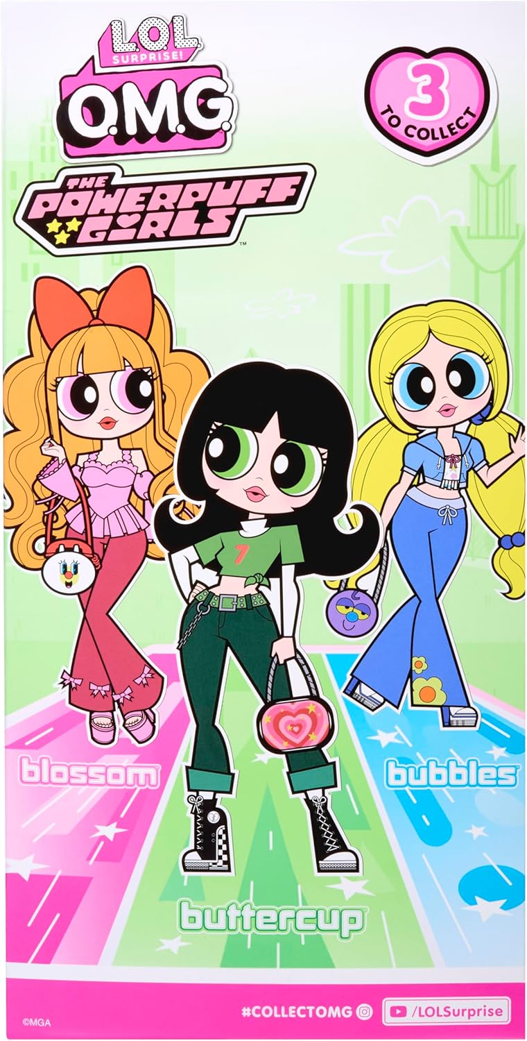 LOL Surprise OMG Powerpuff Girls Buttercup doll