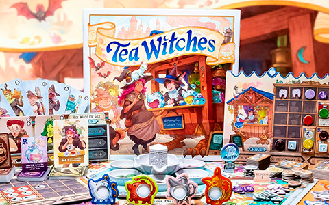 Tea Witches Board Game
