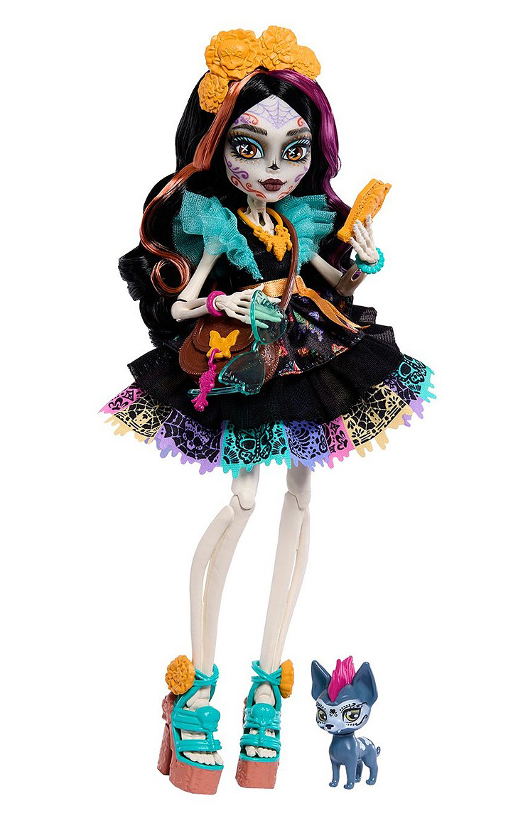New Monster High Skelita Calaveras G3 student doll