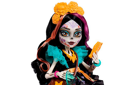 New Monster High Skelita Calaveras G3 student doll