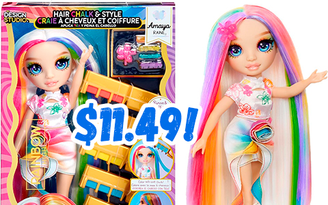 Rainbow High Hair Chalk and Style dolls